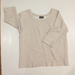 The Limited Size XS 3/4 Sleeved Sweatshirt in Tan